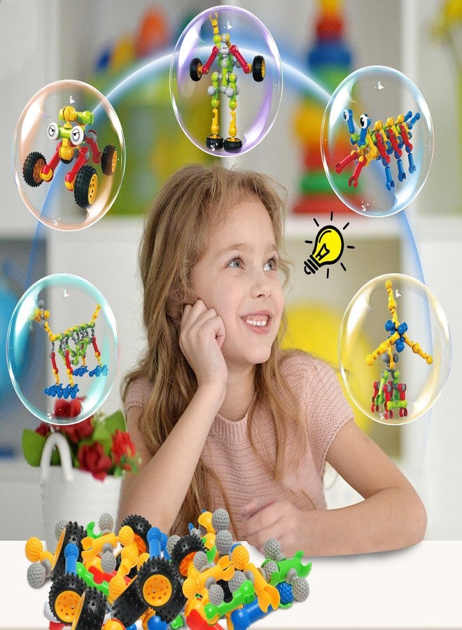 Afomida 215 PCS Creative Building Blocks Playset Toy - Featuring Storage, Includes Dinosaur, Robot, Car, Spider, Dog Figure, Learning Toy for Kids, Birthdays Gift for Kids, Boys and Girls Ages 4-7, 8+ - Image 5