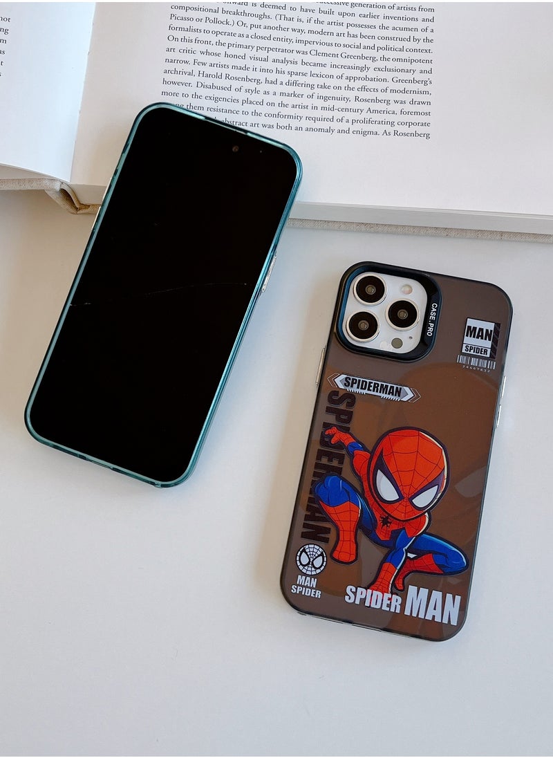 Case for iPhone 13 Pro 6.1 inch with Spider-Man Pattern Cover