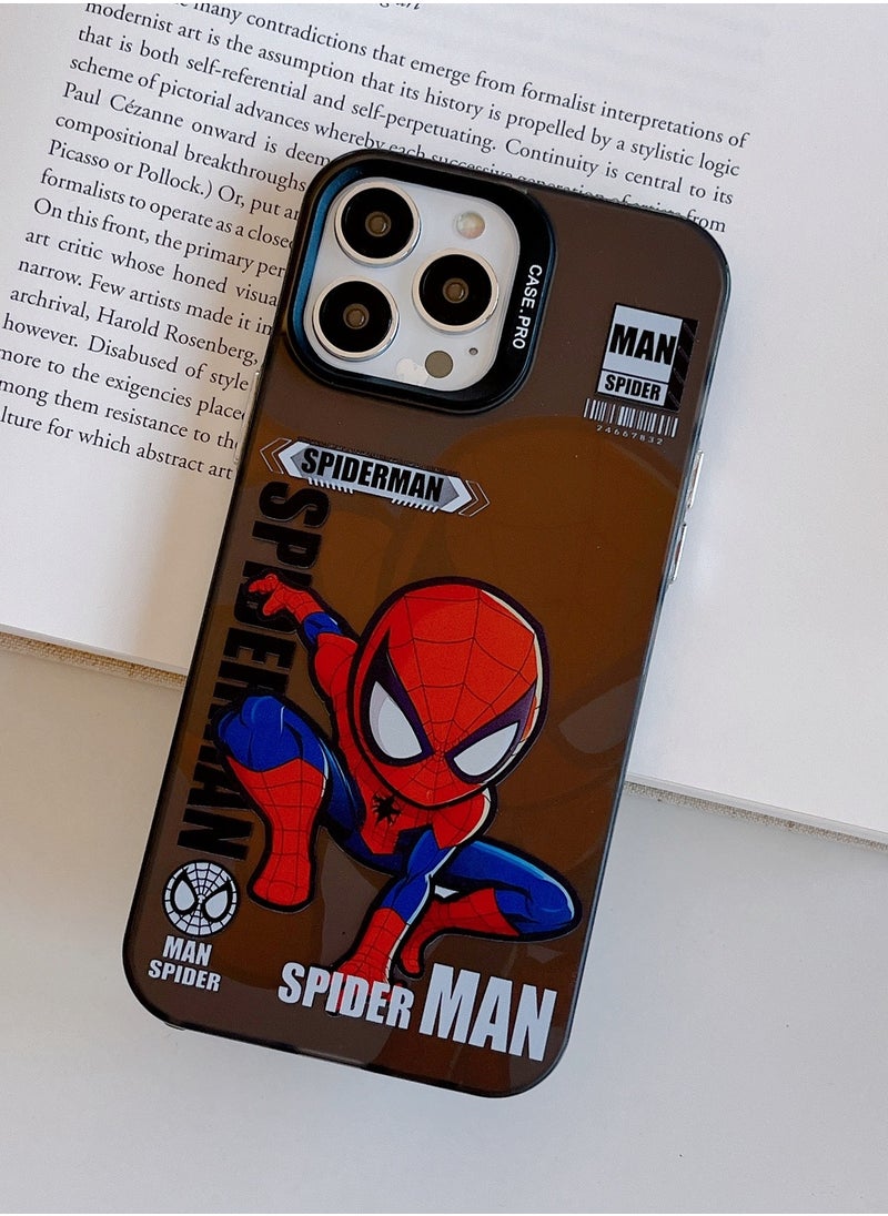 Case for iPhone 13 Pro 6.1 inch with Spider-Man Pattern Cover