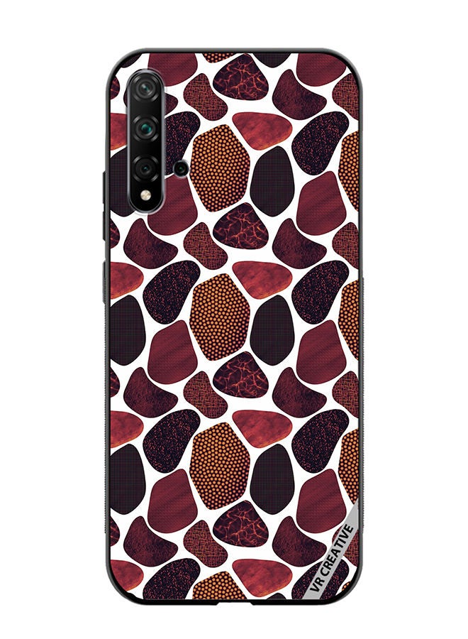 VR CREATIVE Protective Case Cover For Huawei Nova 5T Texture Design Multicolour - Image 1