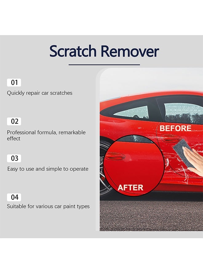 Homonth Scratch Remover, Nano Sparkle Cloth Car Polish Scratches Remover,6PCS Multi-Purpose Nano Magic Cloth Easy to Repair Small Scratched Water Spots Scratch Car Remover for All Car - Image 4