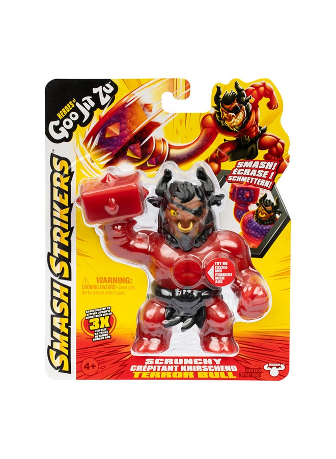 GOO JIT ZU تيروبول سماش سترايكر ، أكشن مليء باللصق مع قبضة ساحقة ، تمتد 3 مرات ، للأعمار 4+ ، أبطال جوجيت زو - Image 1