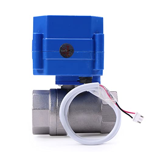 U.S. Solid 1" Motorized Ball Valve 85-265V AC Stainless Steel Electrical Ball Valve, 2 Wire Auto Return Setup Normally Closed - Image 5