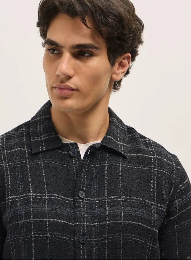 THE BEAR HOUSE Men's Shirt for Casual and Formal Wear | Classic Button-Down Style for Office, Daily Use, Travel, Events & All-Season Outfits | Versatile & Stylish Wardrobe Essential for Every Occasion