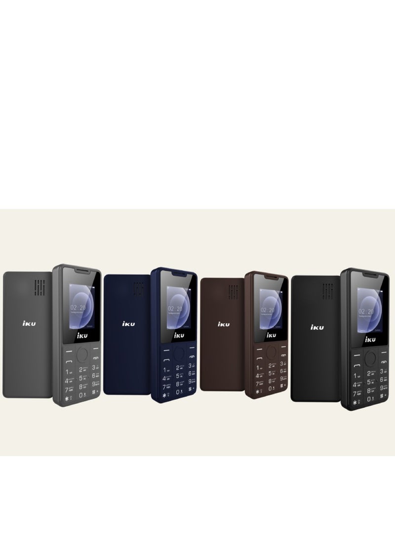 IKU - S3 Dual SIM, 1.8 Inches Display, 32MB/32MB – Black - Image 1