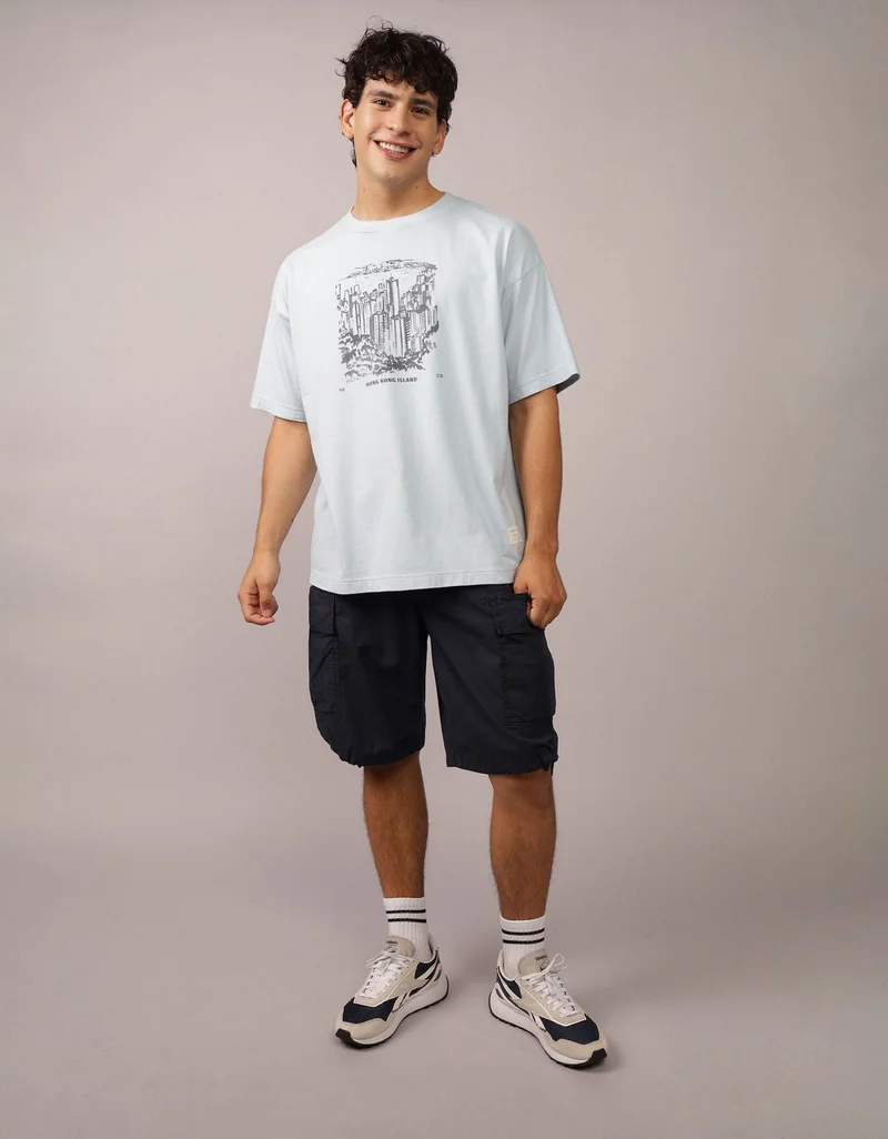 American Eagle AE Destination Graphic T-Shirt