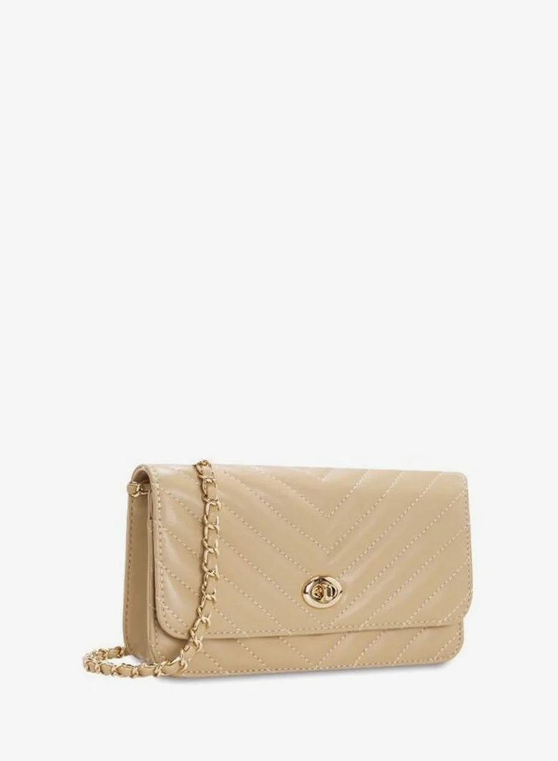 Vincci Quilted Chain Detailed Shoulder Bag