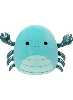 Squishmallows دمية قطيفة كبيرة (سكويشميلو 16 بوصة) (كاربيو - عقرب أزرق مخضر)  - Image 1