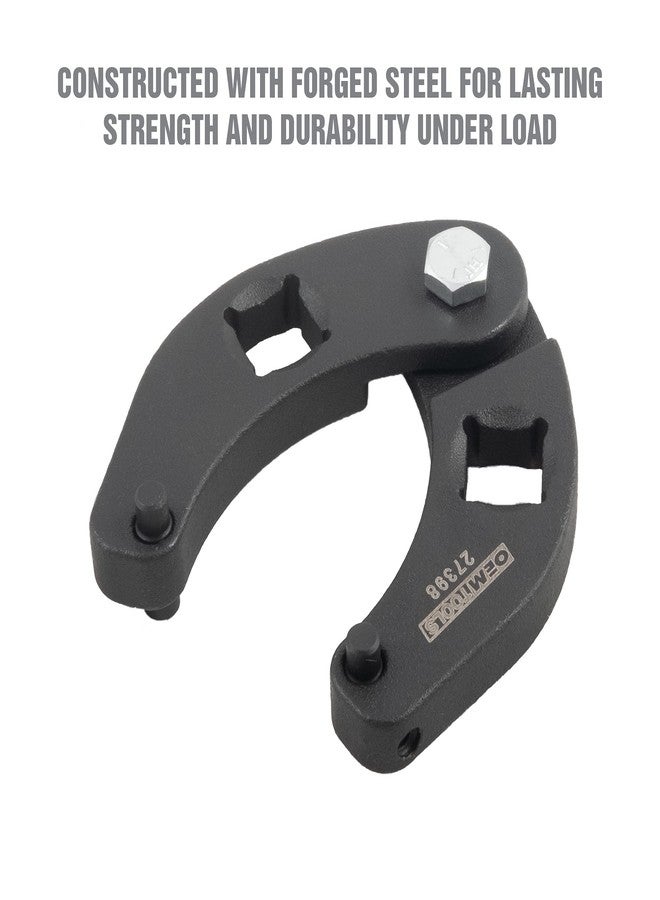 OEMTOOLS 27398 Adjustable Gland Nut Wrench, Fits Gland Nuts From 1 to 3.75 Inches, Reversible Design for 7/32 and 1/4 Inch Pinholes, 1/2 Inch Drive - Image 5