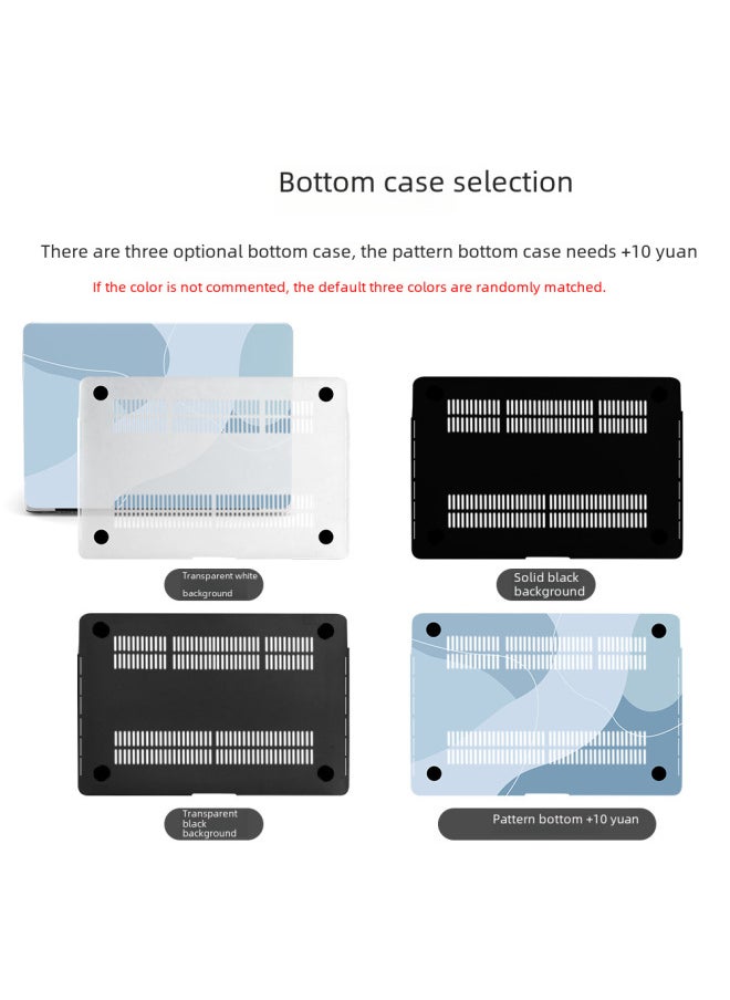Applicable For Apple Laptop Protective Case Painted Shell Macbook Air13pro16-inch Protective Case-Color:RS-277-Applicable Model:2021-2023pro14(A2442/2779/2918/2992/3112/3185/3401