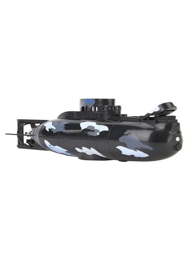 NIBEMINENT Mini Simulation Military Remote Control 6 Channel Submarine Toy Model (Black)  - Image 4