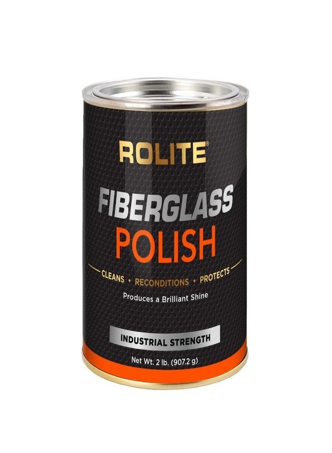 Rolite Fiberglass Polish (2lb) for Removing Water Spots, Staining, Oxidation & Hairline Scratches on Boats, Clearcoat, Acrylic and Polycarbonate - Image 1