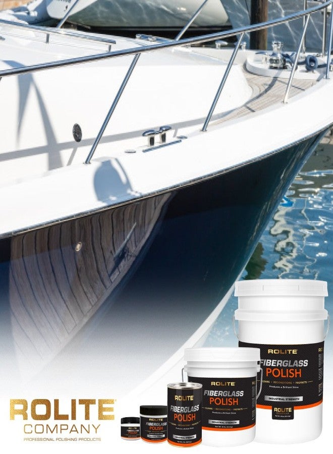 Rolite Fiberglass Polish (2lb) for Removing Water Spots, Staining, Oxidation & Hairline Scratches on Boats, Clearcoat, Acrylic and Polycarbonate - Image 3