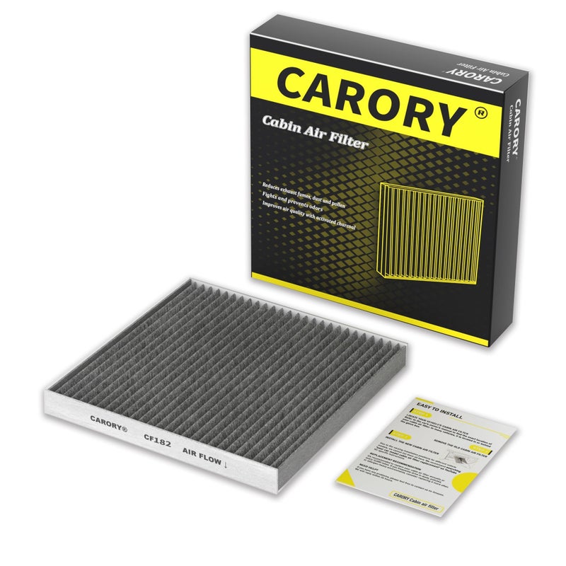 CARORY Cabin Air Filter wActivated Carbon for Select 20092024 Honda Acutra Models Accord Civic Clarity CRV CRZ HRV Fit Insight Odyssey MDX RDX TLX INTEGRA CF11182 2020 2021 2022 2023