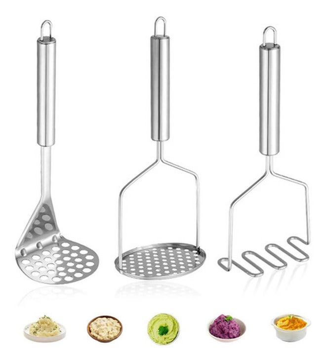 New Bean Masher, 3 Pieces Steel