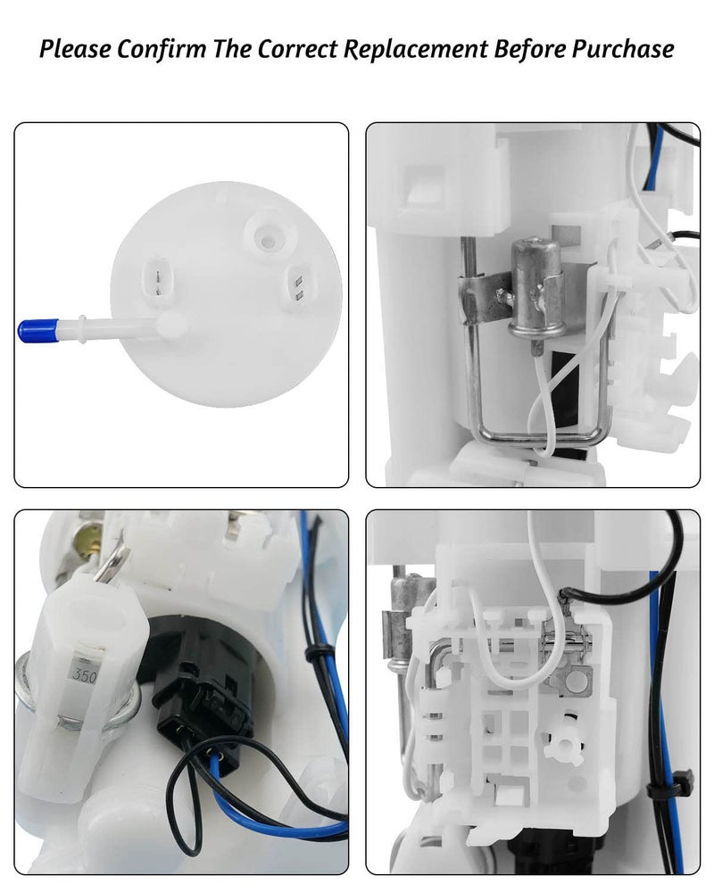 TIKSCIENCE Fuel Pump Assembly Fit for Yamaha YZF R1 2004-2006, for YZF R6S 2006-2009, for YZF R6 2005, Replace 5PW-13907-01-00 5PW-13907-03-00 - Image 5