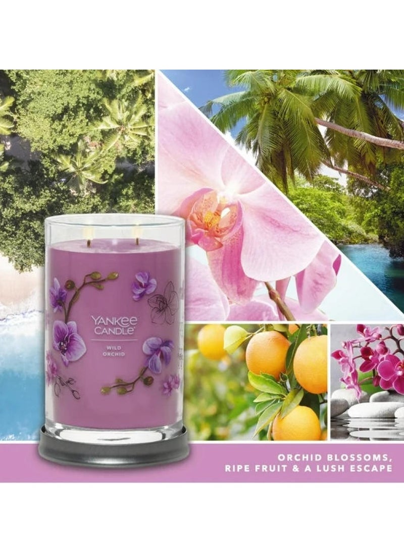 YANKEE CANDLE - Wild Orchid Large Tumbler Candle 567G - Image 1