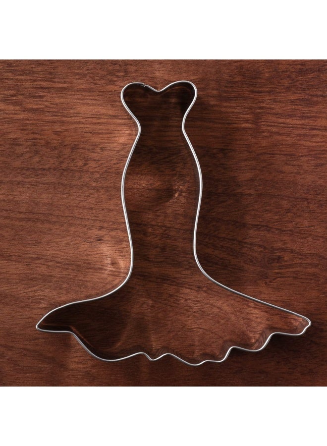 Wedding Dress Cookie Cutter Stainless Steel L Dress A - Image 5