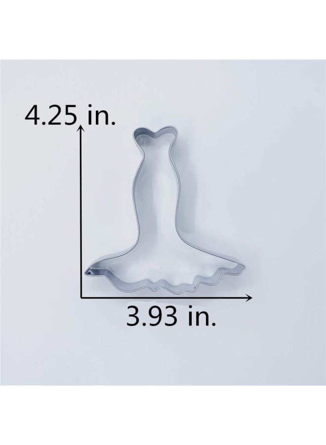 Wedding Dress Cookie Cutter Stainless Steel L Dress A - Image 3