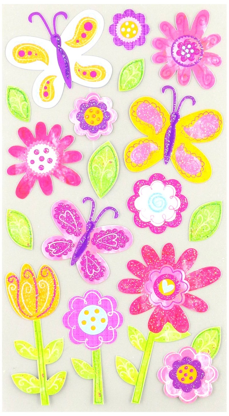 Sticko 52-00698 Whimsical Garden, Multicolor - Image 4