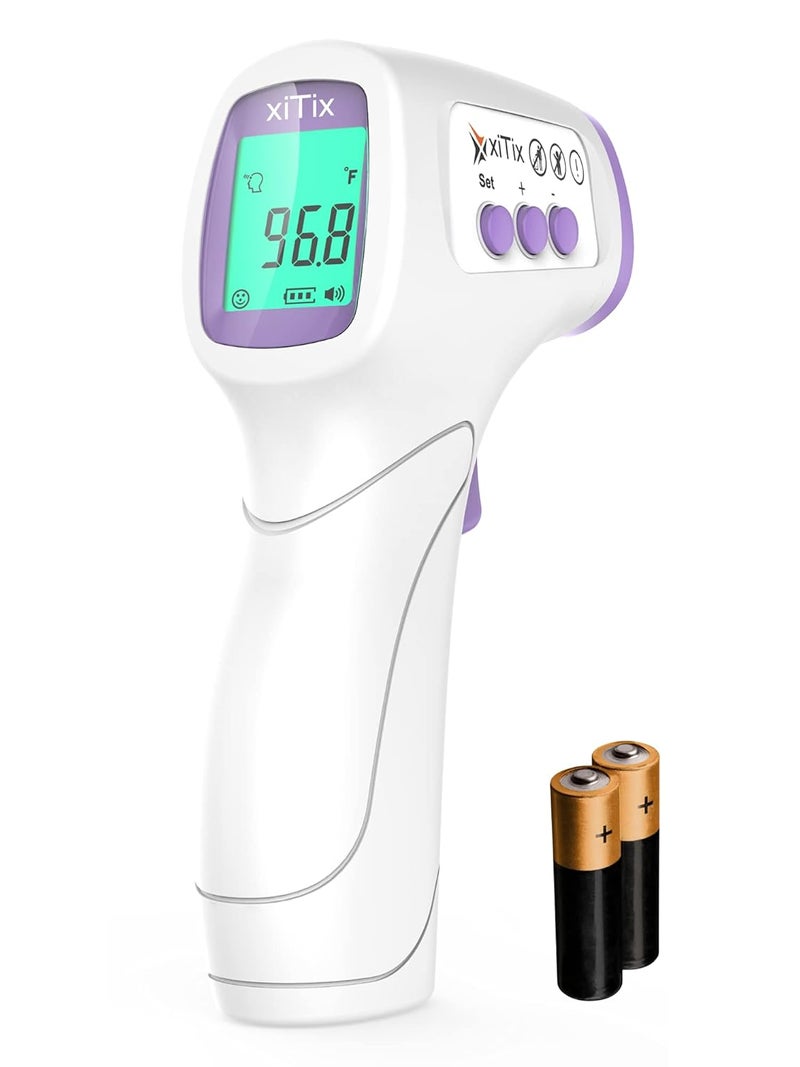 Vandelay Plastic Xitix Infrared Forehead Thermometer Made In India, Non Contact IR Thermometer, Forehead Temperature Gun - Image 1