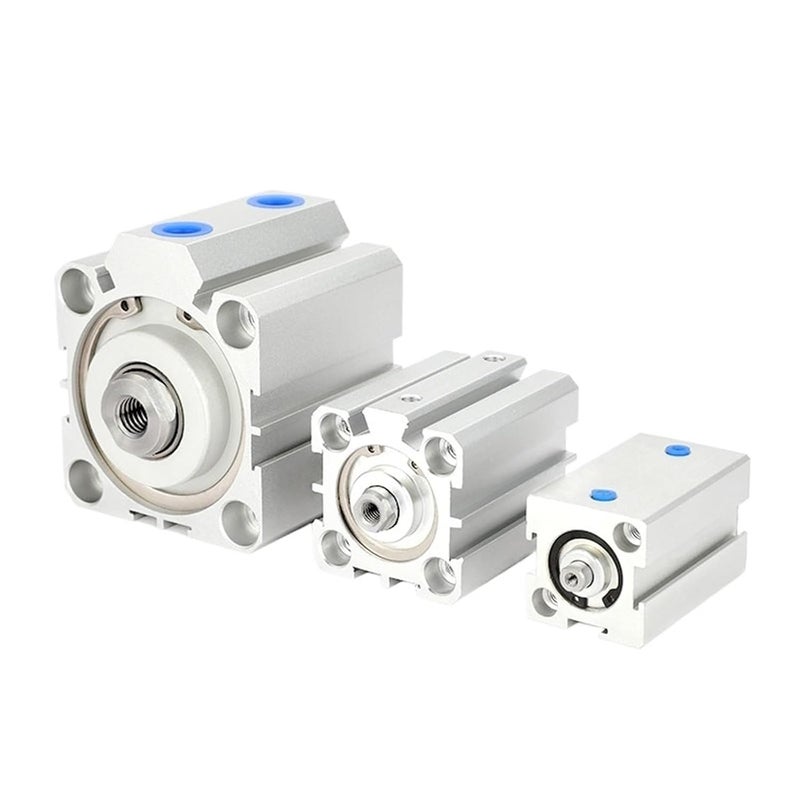 Compact Cylinder Pneumatic Double Action Bore63 Stroke35 - Image 1
