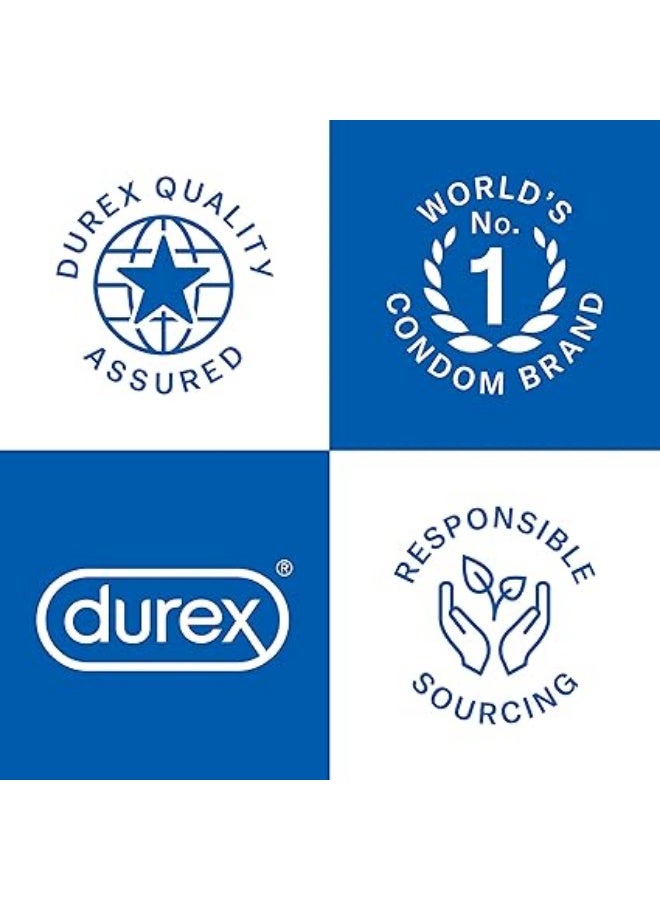 Durex Play Durex Pleasure Me Condoms, Ribbed & Dotted - Pack of 2 (12 Pieces Per Pack) - Image 3