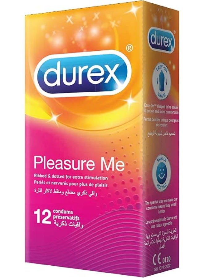 Durex Play Durex Pleasure Me Condoms, Ribbed & Dotted - Pack of 2 (12 Pieces Per Pack) - Image 5