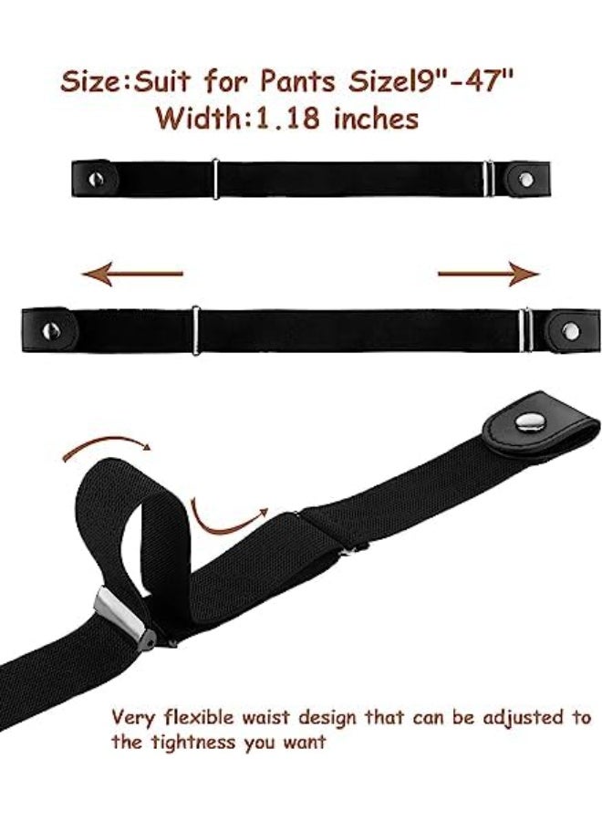 Buckle-Less No Hassle Invisible Belt, No Buckle Stretch Slim Waist Belt - 72 Inches Adjustable Ladies Belt for Jeans and Dresses (Green) (Pack Of 1)  - Image 3