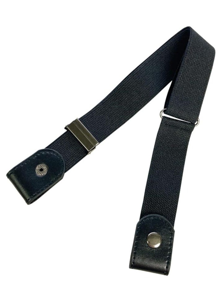 Buckle-Less No Hassle Invisible Belt, No Buckle Stretch Slim Waist Belt - 72 Inches Adjustable Ladies Belt for Jeans and Dresses (Green) (Pack Of 1)  - Image 2