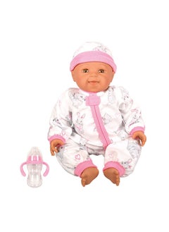Lotus Soft-Bodied Baby Doll – Hispanic (No Hair) 18 Inch  - Image 2