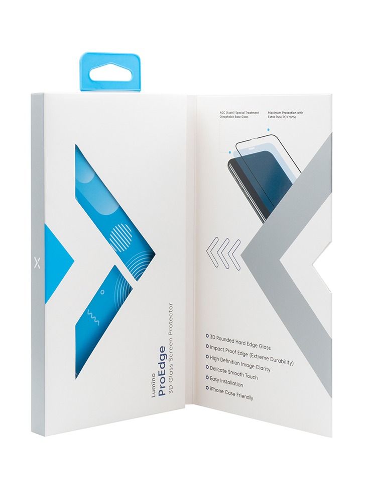 Blinx Blinx 3D Tempered Glass Screen Protector Clear For Iphone 14 plus/ 13 Pro Max  - Image 4