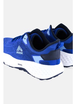 RBX Men Lace Up Running Shoes, Blue Combo  - Image 2