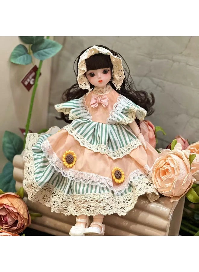 1/6 BJD Ball Jointed Blythe Smart Doll With Clothes