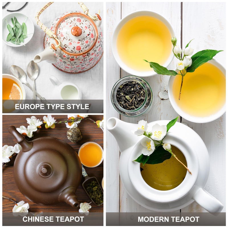 Reusable Insulated Cotton Tea Pot Cover Drawstring Heat Resistant Dust Proof Warmer - Image 5