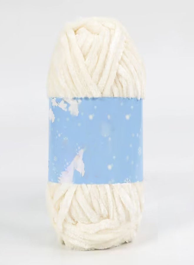 Soft Chenille Yarn for Crocheting Super Bulky Baby Blanket Yarn for Knitting, Weaving Craft DIY Amigurumi Yarn - Image 1