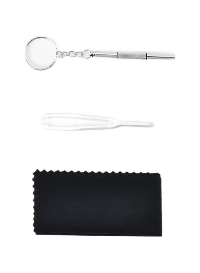 Oona Ouna Eyeglass Nose Pads, Silicone Anti-Slip Nose Pads With Air Cushion, Eyewear Accessories With Screwdriver, Eyeglass Repair Kit - Image 2