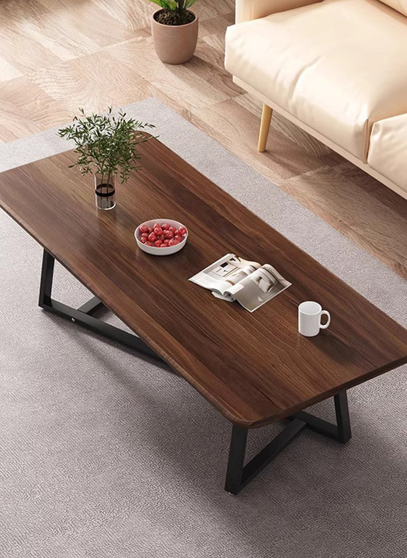 Sharpdo Small Coffee Table For Living Room, Office, Simple Square Tea Table 120*60*45CM - Image 1