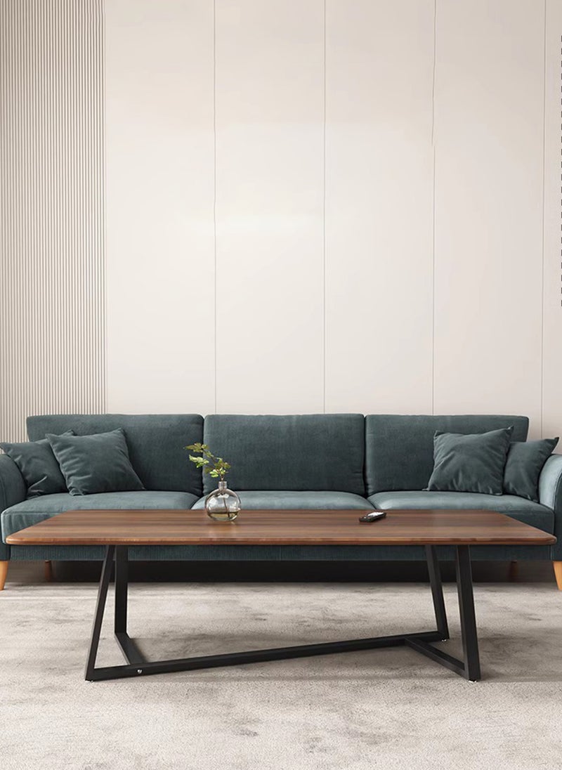 Sharpdo Small Coffee Table For Living Room, Office, Simple Square Tea Table 120*60*45CM - Image 2