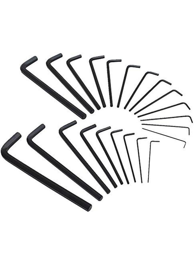 Stanley - Hex Key Set Long Arm Sae And Mm 22 Piece 85 753 - Image 1