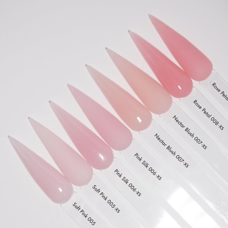 MakarttPro Acrylic Powder Set - 4 Colors 0.5oz Cover Powders for Nail Extension, Sculpting & Overlay - Cool Tone Collection for Professionals (Pink Essentials) - Image 3