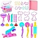 Toyze Playdough Tool Sets for Kids30 Pieces Playdough Accessories with Rolling Pin Mat Storage BoxArts Crafts for Kids Age 2468Party Pack Dough Toys Gifts for Girls Boys Birthday Christmas Stockings - Image 3