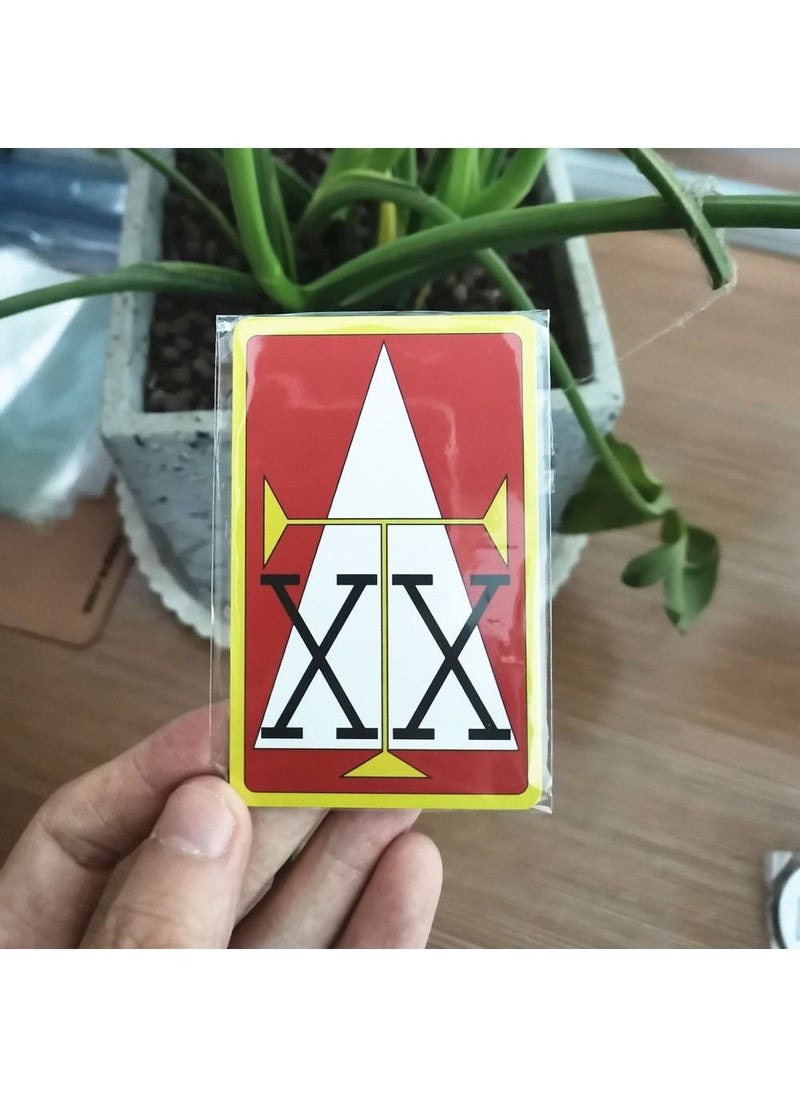 1PCS New Arrival Anime X Hunter License Card Cosplay Kurapika PVC Cards Collection Props 