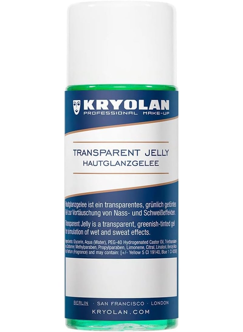 Kryolan Transparent Jelly 100ml – Multi-Use Makeup Gel for Skin Shine, Gloss Finish & Special Effects Makeup - Image 1