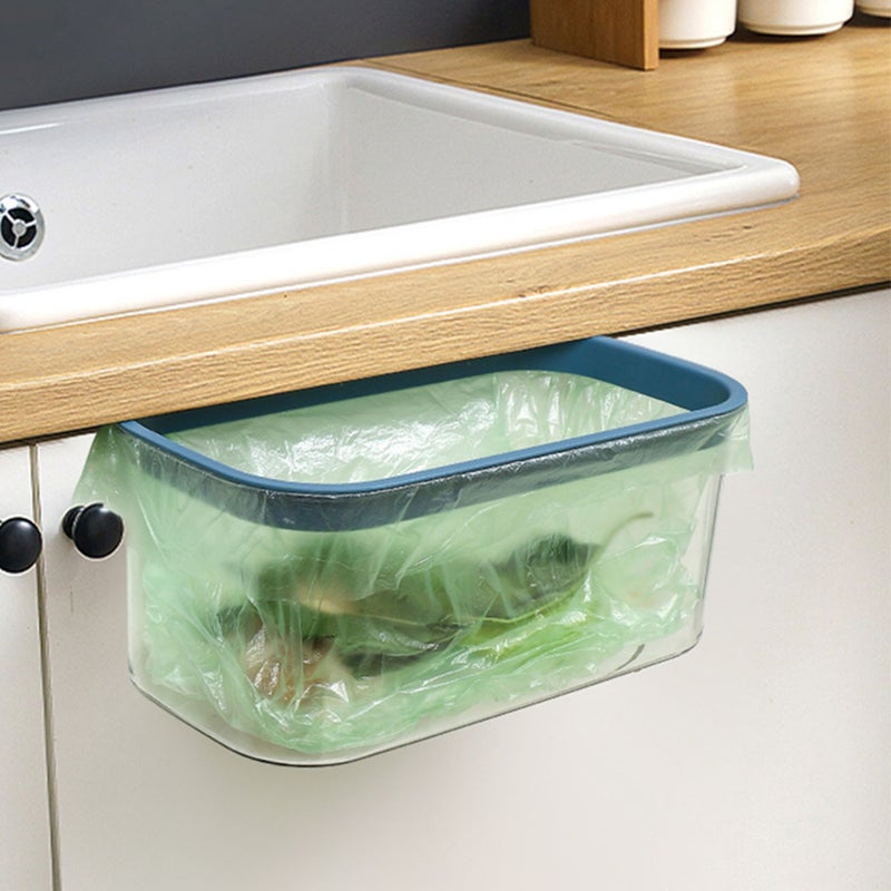 Hanging Kitchen Trash Can Plastic Storage Box Large Capacity Countertop Hanging Kitchen Compost Bin for Counter Top Or Under Sink - Image 5