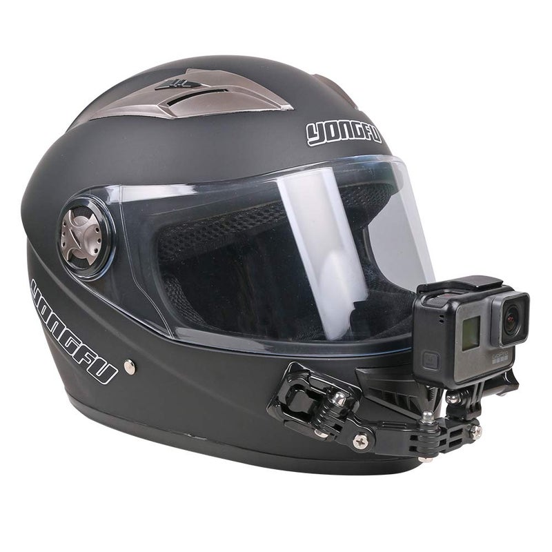 SKEZN طقم تثبيت ذقن خوذة الدراجة النارية متوافق مع GoPro 13/12/11/10/9، DJI Action 6/5 Pro/4/3، AKASO والمزيد من كاميرات الحركة - Image 2