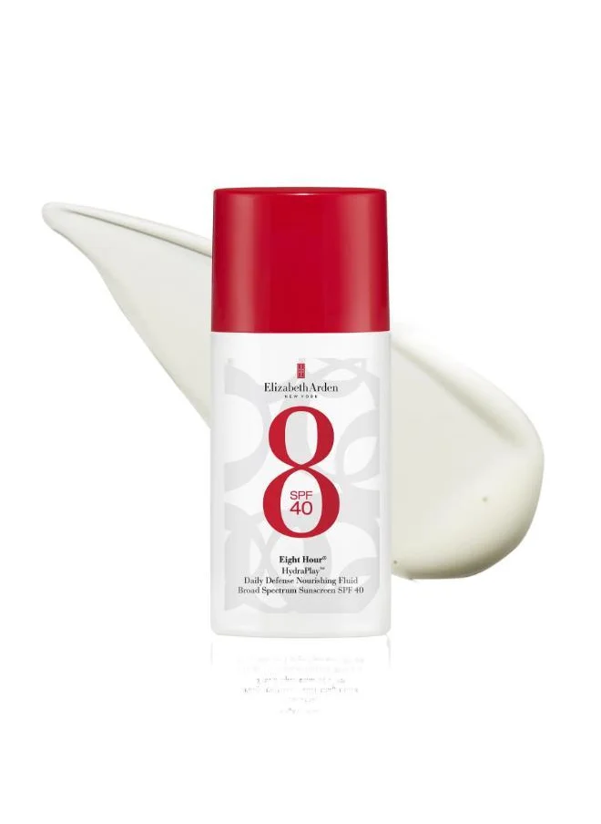 اليزابيث اردن Eight Hour® Hydraplay™ Daily Defense Nourishing Fluid Broad Spectrum Spf 40, 50Ml