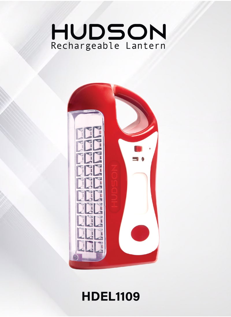 Hudson - Emergency Rechargeable Lantern Assorted  HDEL1109 - Image 1