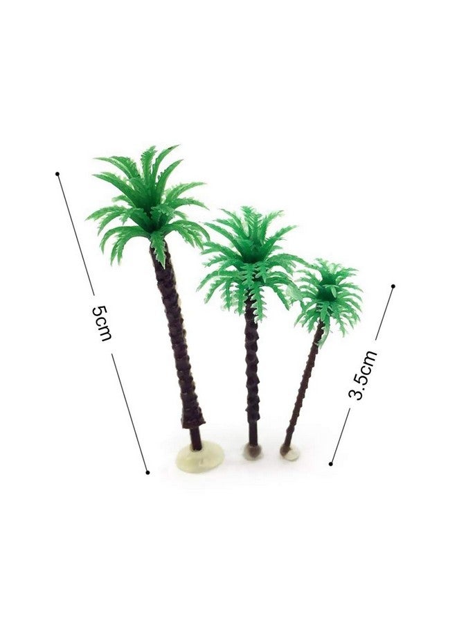 ornerx Miniature Fairy Garden Ornament Kit Summer Beach 34 Pcs - Image 2