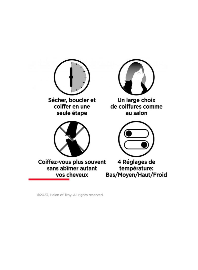 Revlon One Step Blow Dry 3 in 1 Hair Dryer and Styler RVDR5333E - Image 2